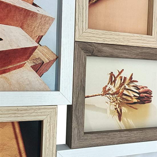 Cadre photo - Henzo - Groovy XL - Cadre collage pour 10 photos - Format photo 10x15 cm - Multicolore