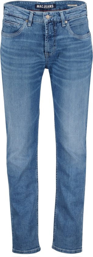 Mac Jeans Arne Pipe - Modern Fit - Blauw - 35-32 | bol.com