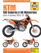 KTM EXC Enduro & SX Motocross (00 - 07) Haynes Repair Manual
