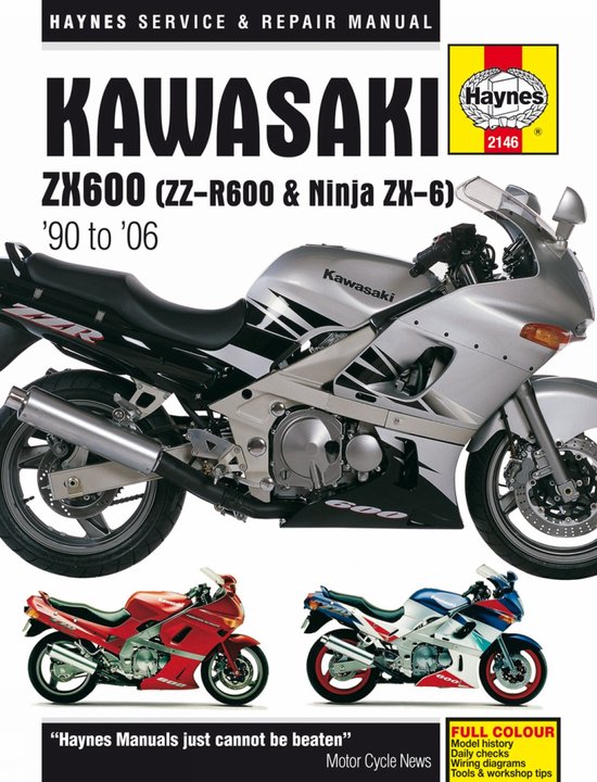 Kawasaki ZX600 ZZ R600 Ninja ZX 6 90 Haynes Publishing