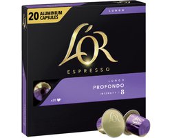 L'OR Espresso Lungo Profondo - 20 tasses à café