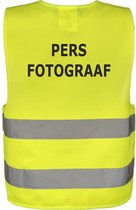 Veiligheidsvest - Veiligheidshesje - PERS FOTOGRAAF - one size - EN ISO20471