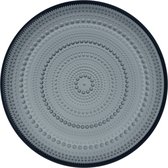 IITTALA - Kastehelmi - Assiette Plate 25cm Gris Foncé