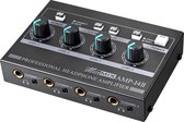 NÖRDIC SGM-220 - 4-kanaals hoofdtelefoonversterker voor 8 hoofdtelefoons - MICROAMP AMP-I4II