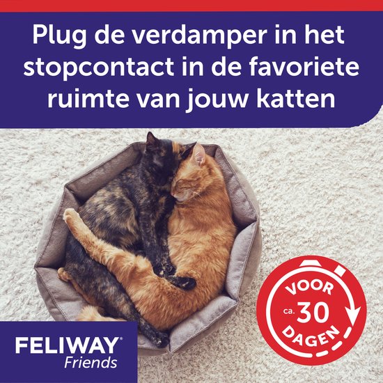 Feliway diffuseur d'intérieur pour chat + recharge de 48 ml