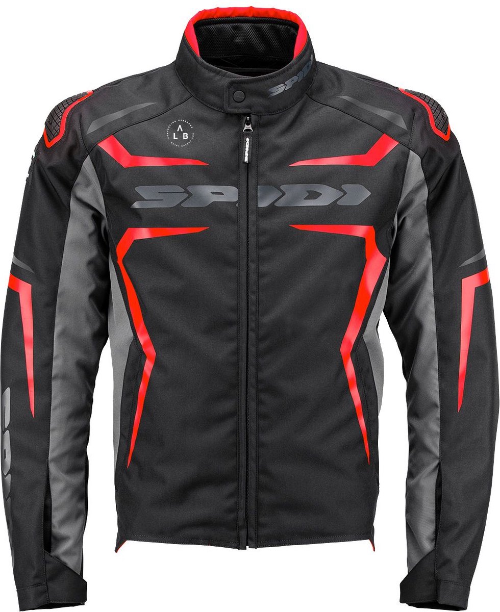 Spidi Race-Evo H2Out Black Red 2XL - Maat - Jas