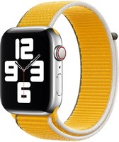 Apple Watch Geweven Sportbandje - 44mm - Geel - voor Apple Watch SE/1/2/3/4/5/6