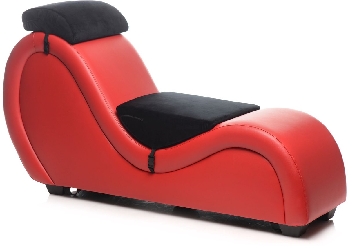 Goedkoopste XR Brands AG830-RED - Kinky Couch Sex Lounge Chair