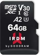 Micro SD kaart 64 GB - Geheugenkaart - SDHC - V30 A2 - Class 10 - tot 170mb/s - incl. SD adapter