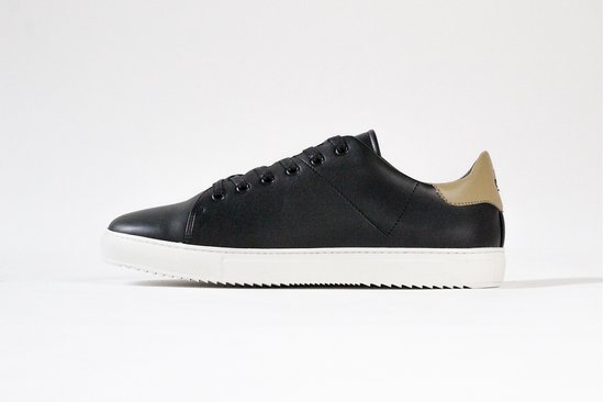 Sahara Black - Maat 43 - Vouroc - Vegan Cactusleren Sneakers - Duurzaam