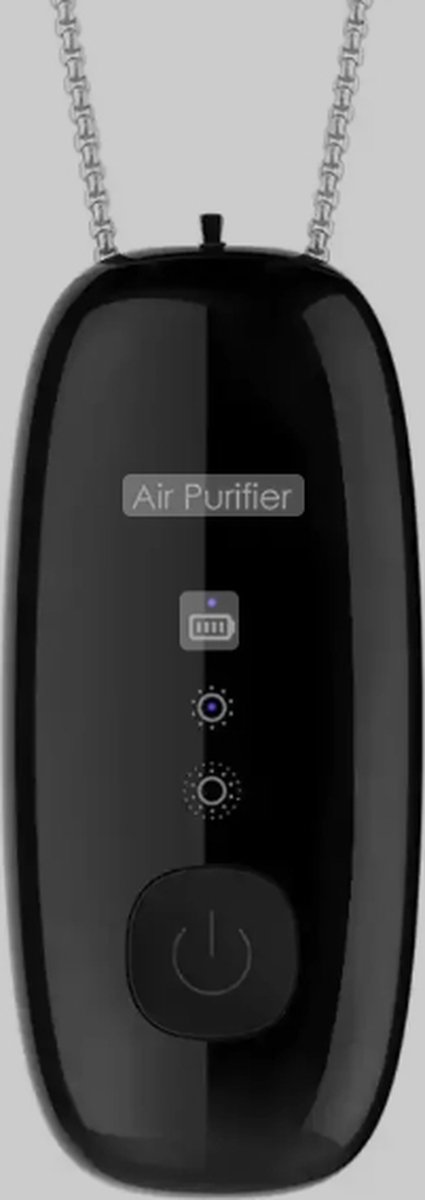 GoudenGracht Air Purifier 2023 - Luchtreiniger - Luchtreiniger met ionisator - Air Purifier draagbaar - Roze