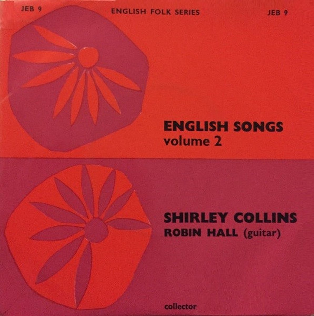 Shirley Collins With Robin Hall English Songs Vol. 2 (7" Vinyl Single