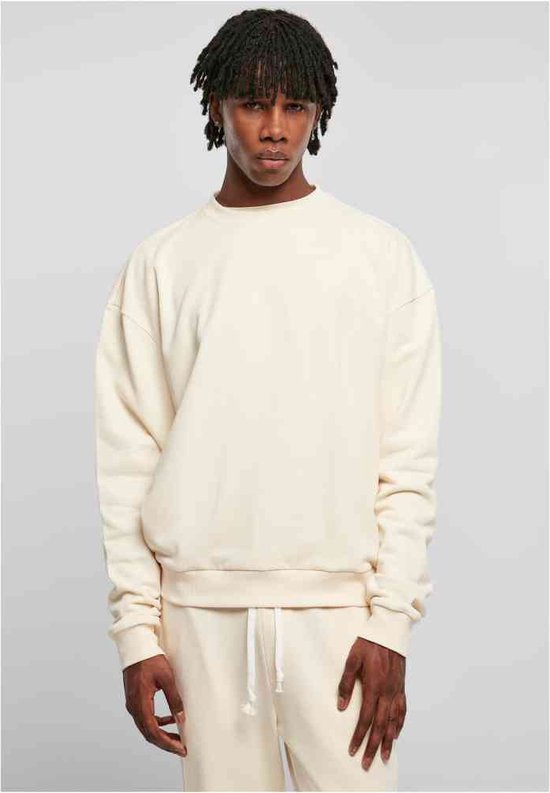 Urban Classics - Ultra Heavy Crewneck sweater/trui - XXL - Ivoorkleurig