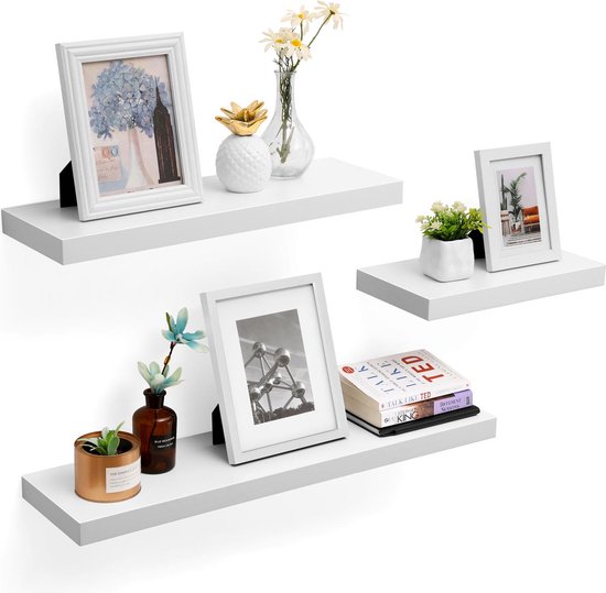 Wandschap met lade zwevend MDF wit kopen Wandschap met lade zwevend MDF wit kopen
