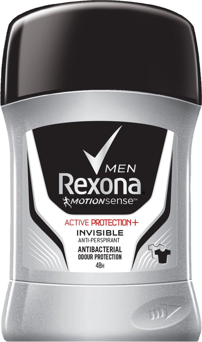 Goedkoopste Rexona Men Motion Sense Active Protection Plus Invisible On Black and White - 6 stuks
