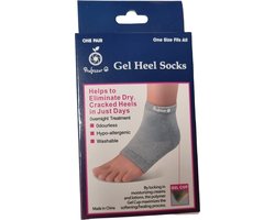 Hielbeschermers - Hielspoor Sok - Hoogwaardige Kwaliteit - Gelsok - Ademend - Comfortabel - Gelpad - Hielspoor - Anti Blaar - 1 Paar