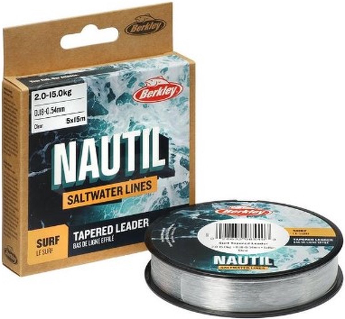 Berkley Nautil - 5x15m Tapse voorslagen 0.28-0.57mm