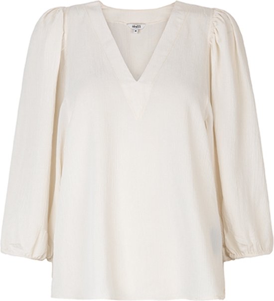 Off-white V-hals blouse Antoni - mbyM