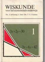 1 Wiskunde v.h. economisch onderwys