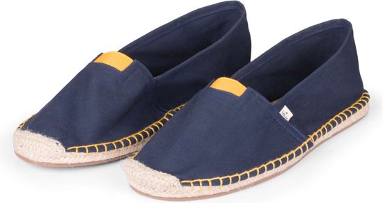 Kingdom of Wow - Espadrilles Homme Urban Nights Blauw Foncé Taille 46 - Handgemaakt