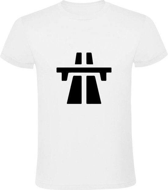 Snelweg Heren T-shirt | autobaan | auto | snel | speed | weg | file