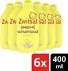 Zwitsal Baby Zeepvrij Schuimbad - 6 x 400 ml - Voordeelverpakking