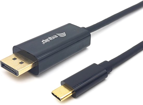 Equip 133427 USB-C-naar-DisplayPort-kabel, M/M, 2,0 m, 4K / 60Hz