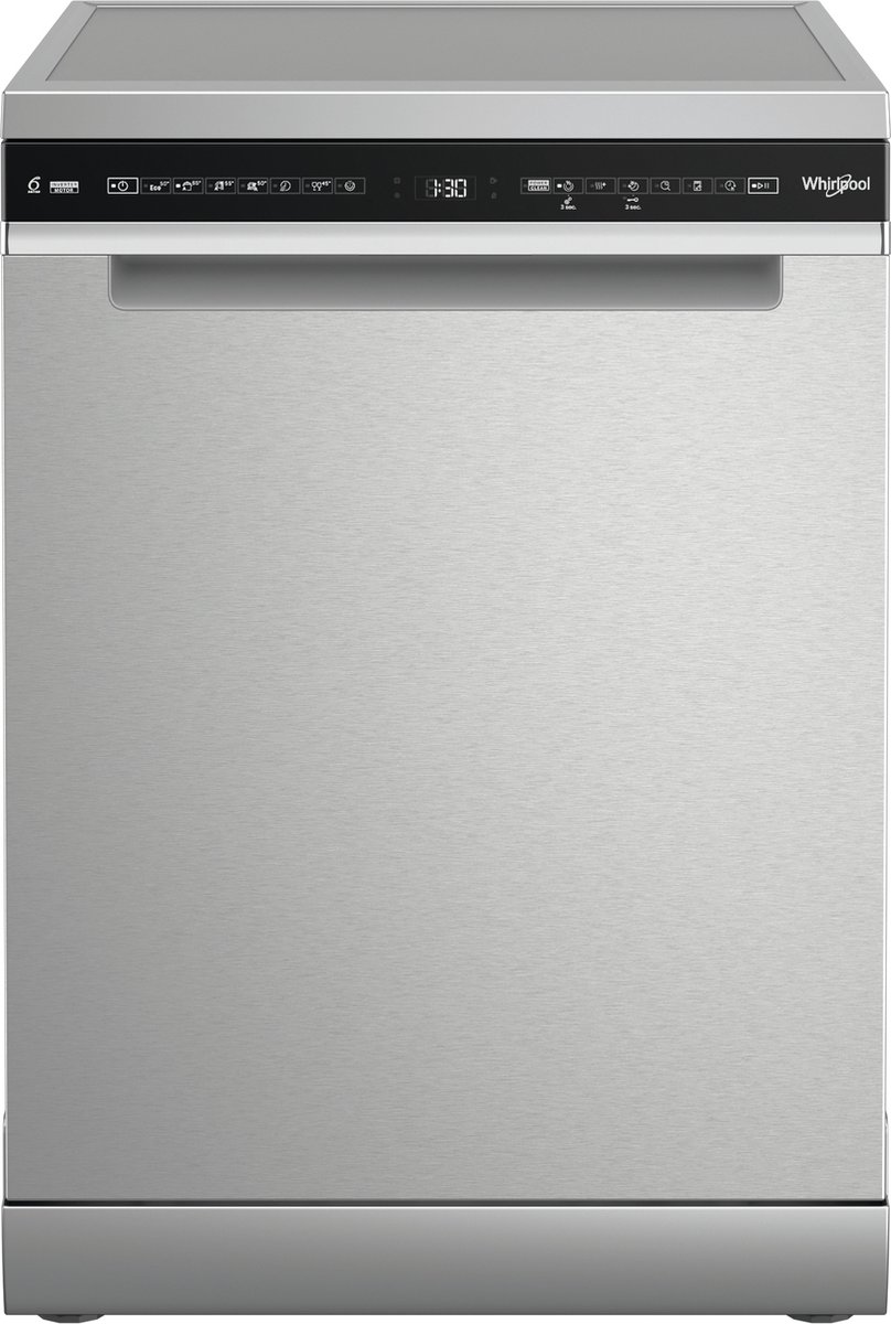 Whirlpool | W7F HS51 X | vrijstaande vaatwasser | Energielabel B | RVS | AutoDeur