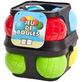 Jeu de boules | Voor Kinderen | Spel plezier | 2 Kleine balletje | 4 spelers | Rode, Groene, Blauwe en Gele ballen