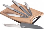 Berlinger Haus 2838- Ensemble de 6 couteaux de cuisine avec planche à découper - Aspen Collection