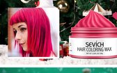 Sevich Professionele en Kwalitatieve Haarverf - Tijdelijke Haarkleur - Haar Wax - Haircoloring Wax - Uitwasbaar - 100% Natuurlijke Ingredienten – Roze – Assortiment “Het Gemak’