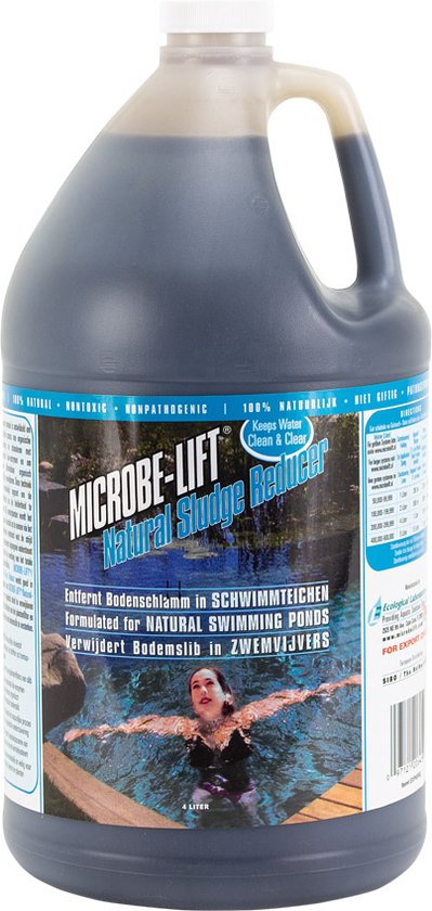 Microbe Lift Natural Sludge Reducer 4ltr - Microbe-Lift