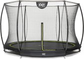 Bol.com EXIT Silhouette inground trampoline rond ø305cm - zwart aanbieding