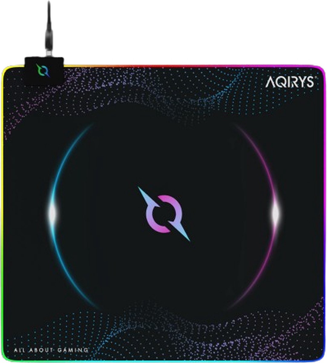 Aqirys AQRYS_ECLIPSEM muismat Game-muismat Meerkleurig