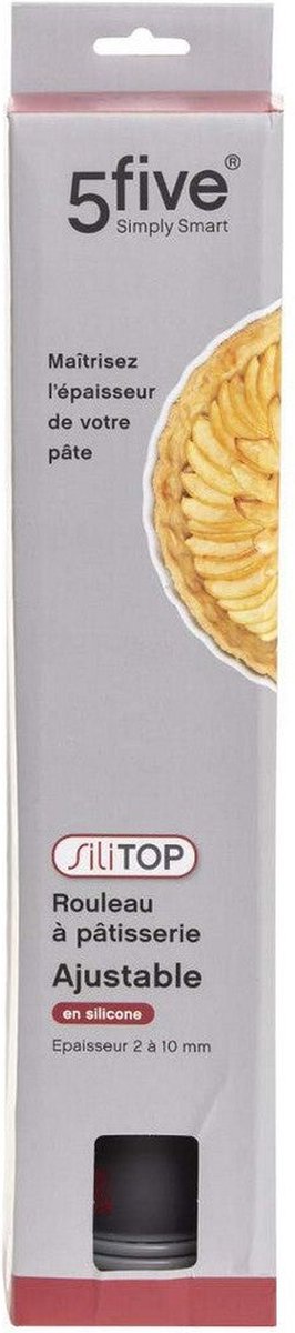 Deegroller voor gebak Secret de Gourmet Verstelbaar Siliconen (33,3 x 7 x 7 cm)