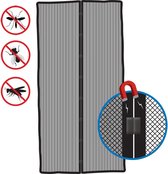 Moustiquaire de porte avec fermeture magnétique - Proplus - noir