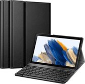 Smart Keyboard Case Zwart - Étui pour clavier Bluetooth sans fil avec clavier Convient pour : Samsung Galaxy Tab S8 Plus 2022/S7 FE 2021/S7 Plus 2020 12,4 pouces