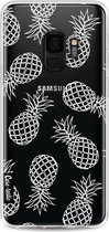 Casetastic Softcover Samsung Galaxy S9 - Pineapples Outline