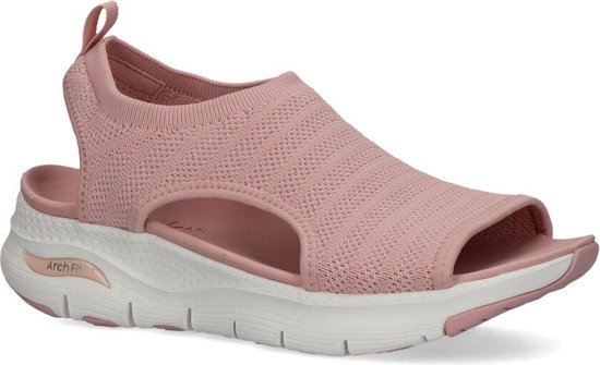 Sandale Skechers Arch Fit - Femme - Rose - Taille 37