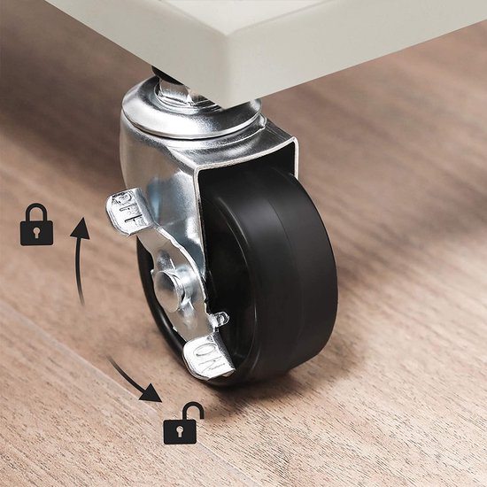 vidaXL Slaapbank 2-zits - Crème - Stof - 220 cm Kanapé Slaapkamer