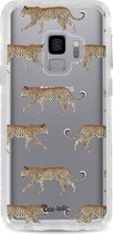 Casetastic Design Hoesje voor Samsung Galaxy S9 - Hard Case - Hunting Leopard Print