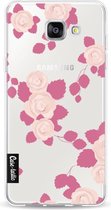 Casetastic Samsung Galaxy A5 (2016) Hoesje - Softcover Hoesje met Design - Pink Roses Print