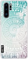 Casetastic Huawei P30 Pro Hoesje - Softcover Hoesje met Design - Rainbow Mandala Print