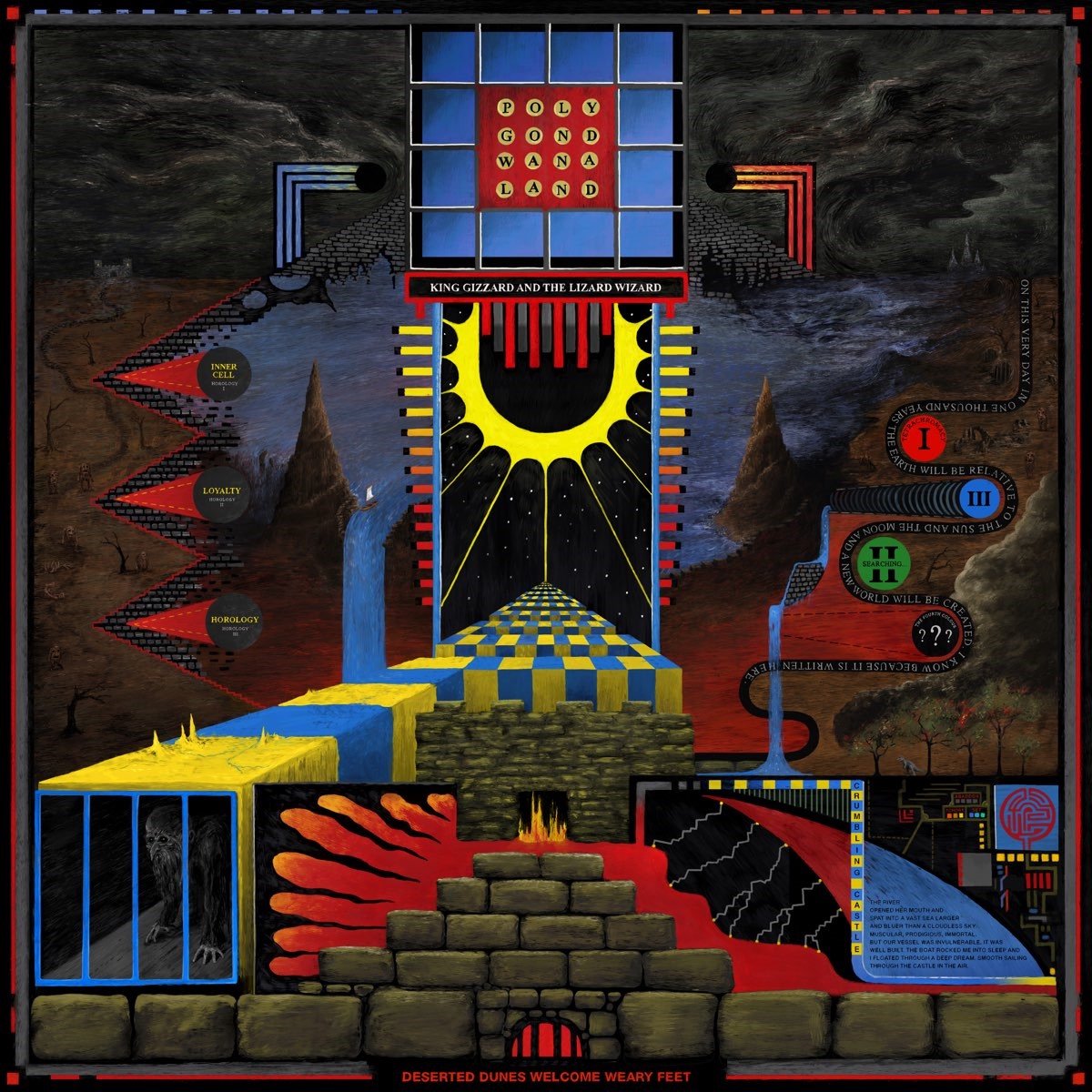 King Gizzard & The Lizard Wizard - Polygondwanaland (LP) (Picture Disc) (Limited Edition)
