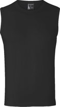 SCHIESSER 95/5 tanktop (1-pack) - hoge O-hals - zwart -  Maat: S