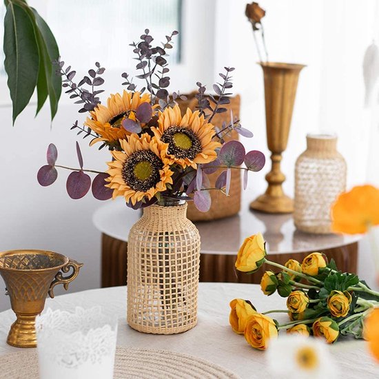 Bloempot Glazen Vaas Verse Bloemen Hydrocultuur Gedroogde Transparante Woondecoratie Bloempotten