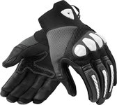 Rev'it! Gloves Speedart Air Black White 2XL - Maat 2XL - Handschoen