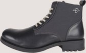 Helstons Deville Leather Armalith Black Grey Shoes 45 - Maat - Laars