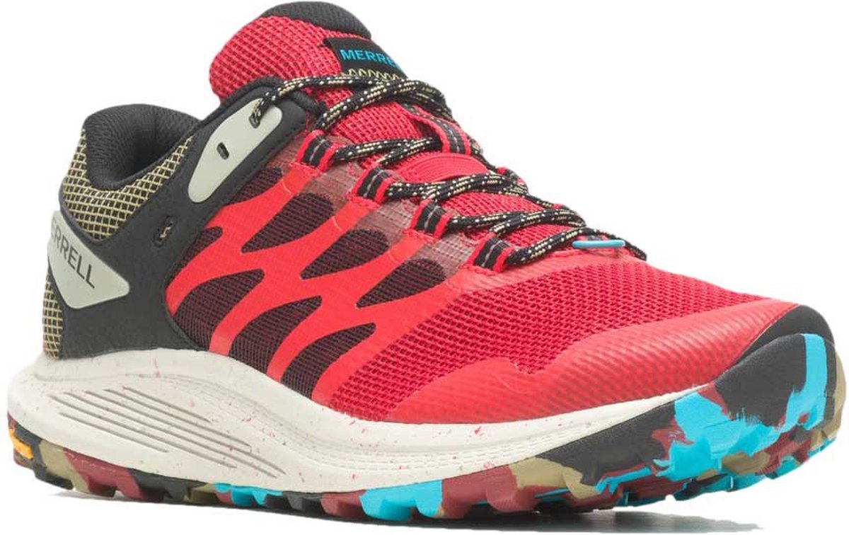 Merrell J067607 NOVA 3 Vrije tijdsschoenenHeren wandelschoenenWandelschoenen Rood