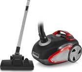 Blokker Stofzuiger met Zak - Vacuum Cleaner - 800W - Rood/Zwart